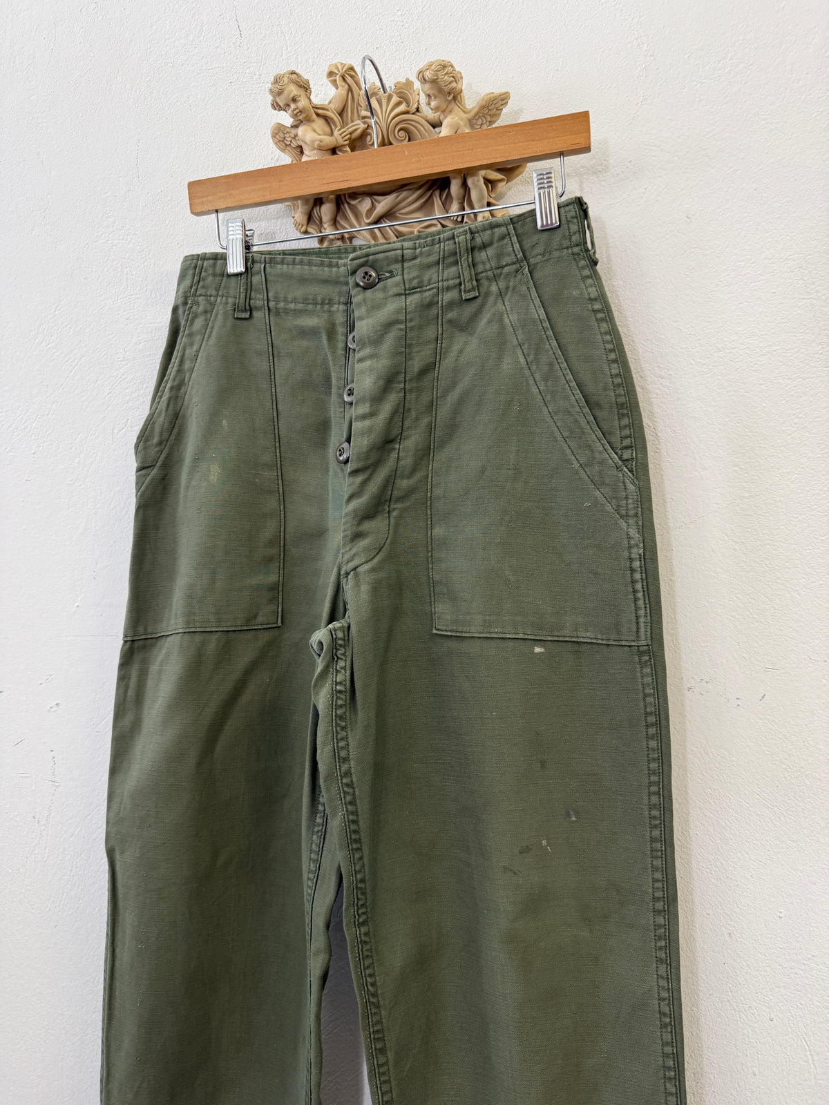 Vintage Og 107 Us Army Fatigue Pants “W28”