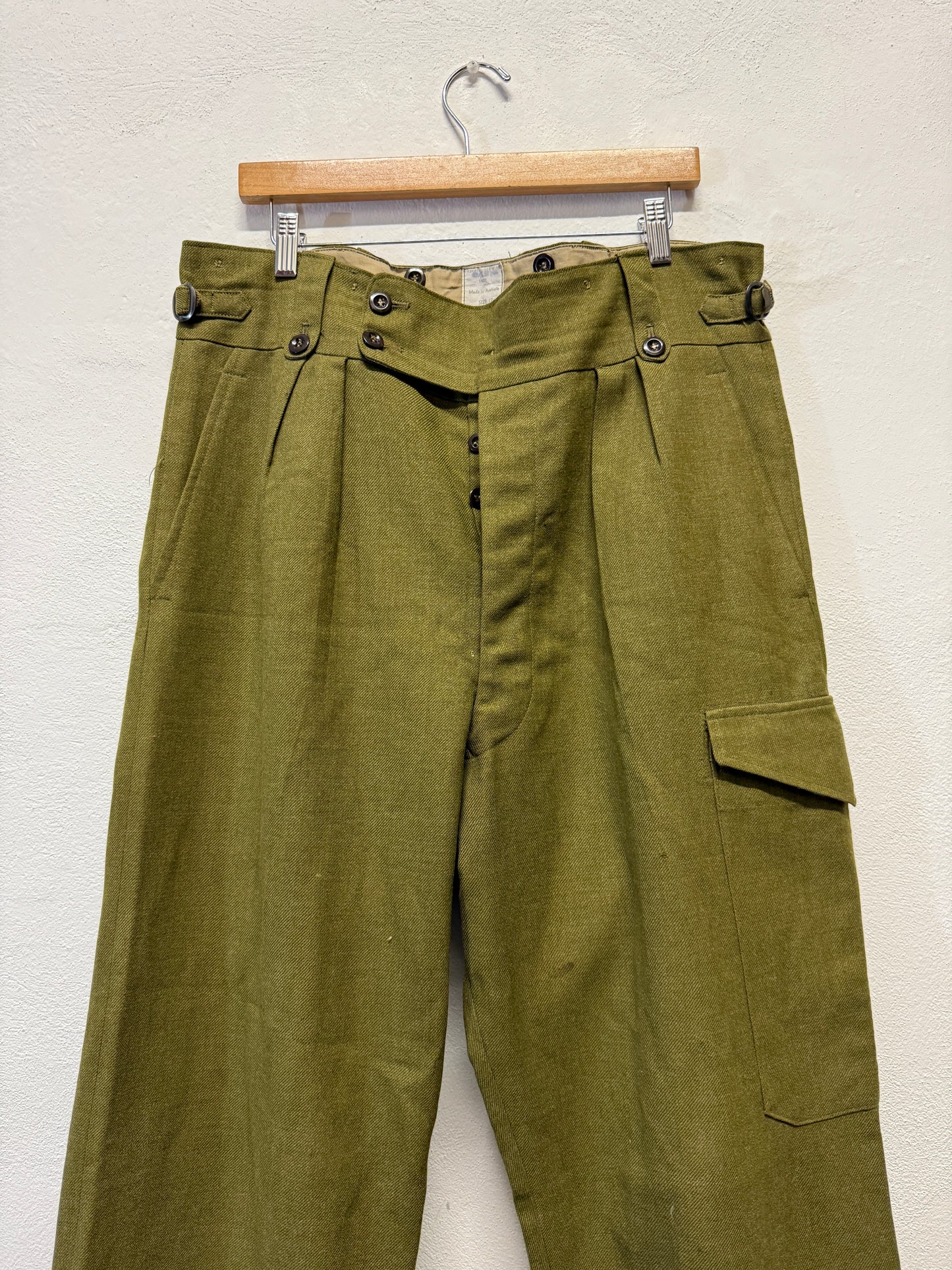 Vintage 50’s Australian Army Pants “W36”