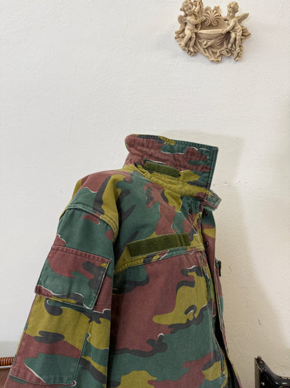 Vintage Belgian Army Camo Jacket “XL”
