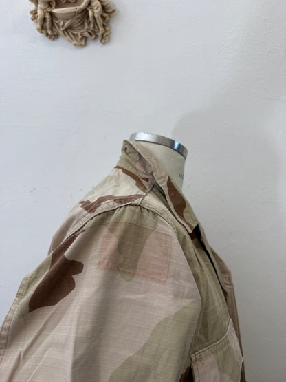 Vintage BDU Camo Jacket Ripstop US Army – L/XL