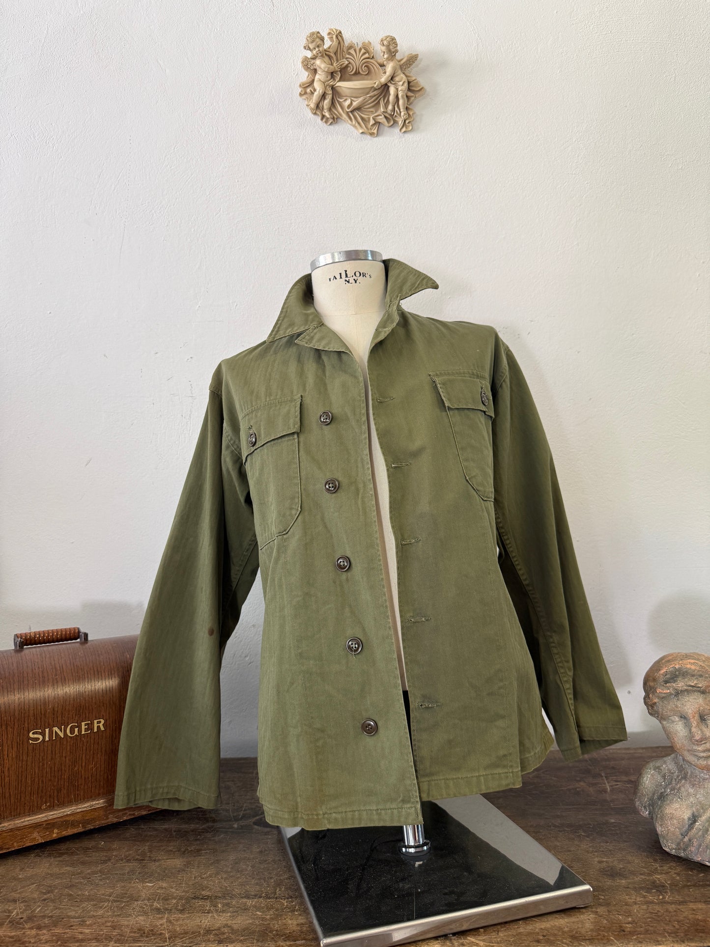 Vintage 50’s HBT Korean War “M/L”