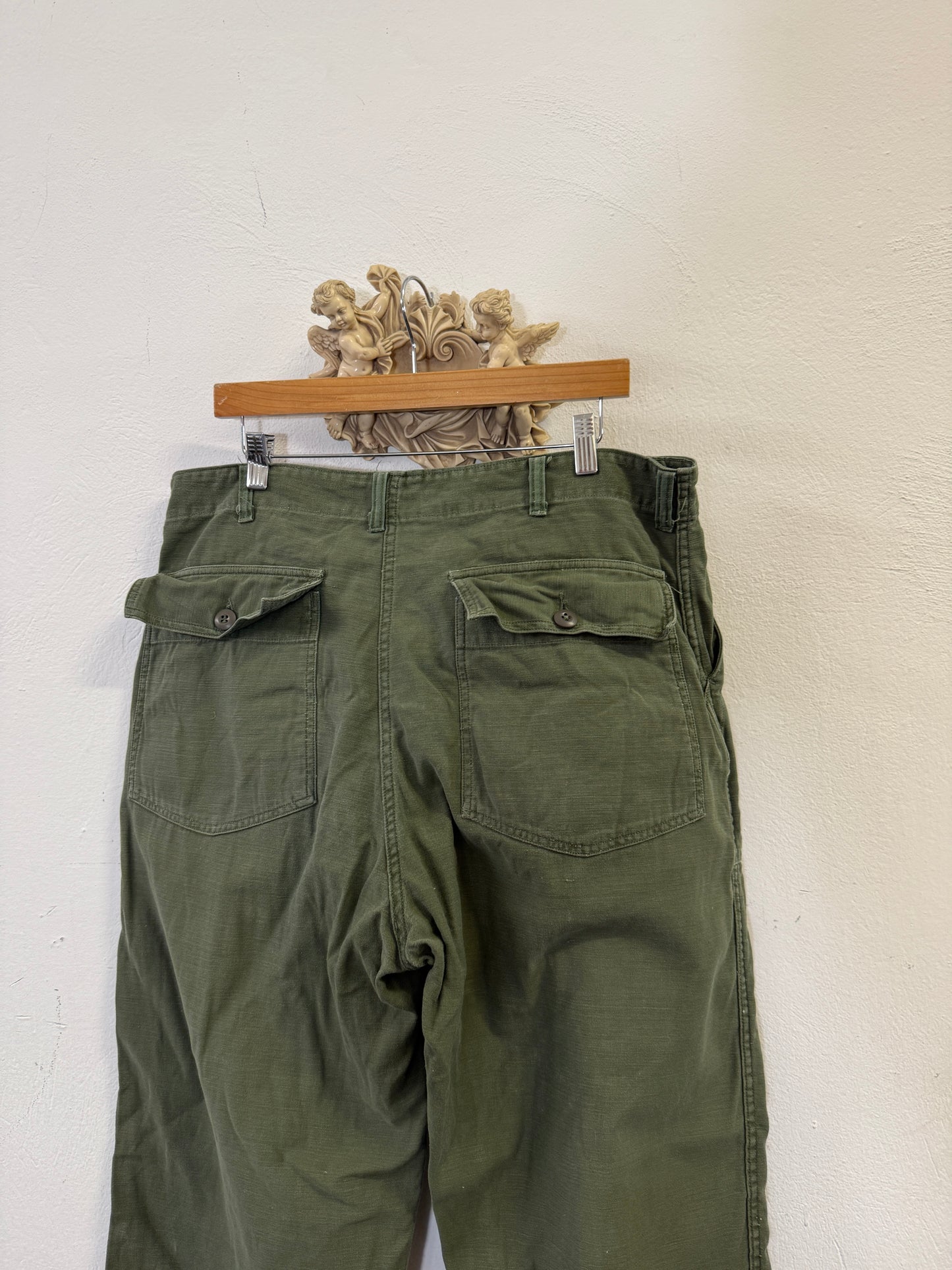 Vintage Og 107 Us Army Fatigue Pants “W36”