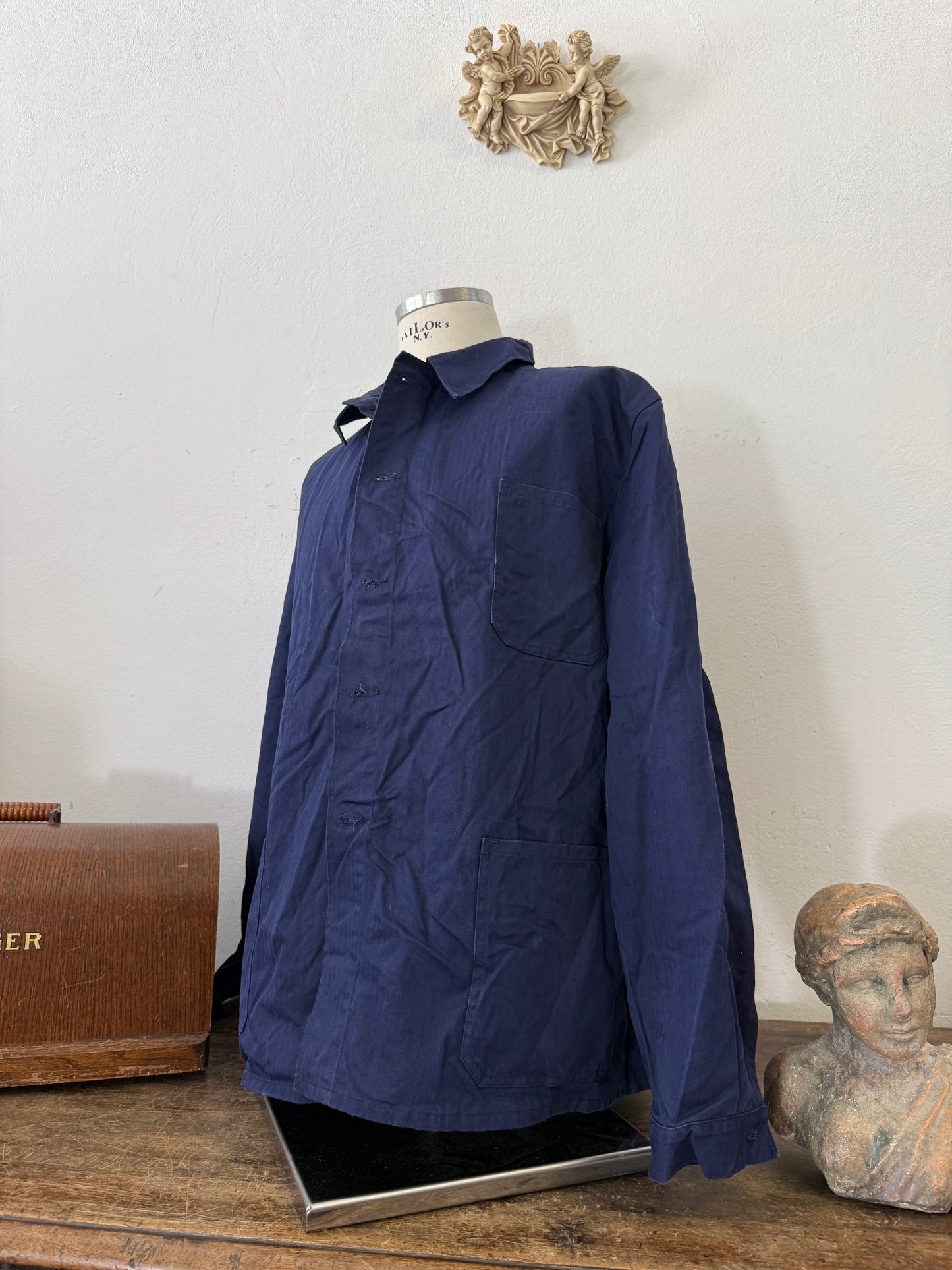 Vintage 90’s German Army Work Jacket HBT “XL”