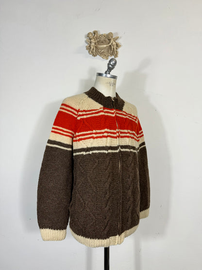 Cardigan « XL » vintage