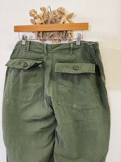 Vintage Og 107 Us Army Fatigue Pants “W32”