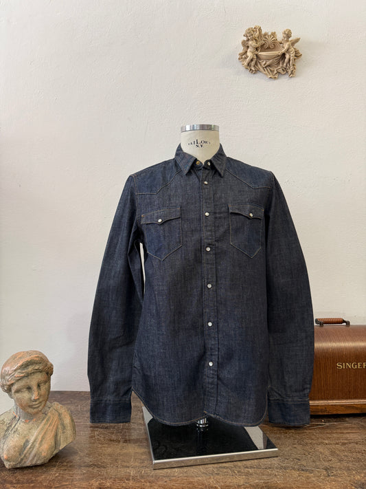 Western “Jeckerson” Denim Shirt - XS, S, M