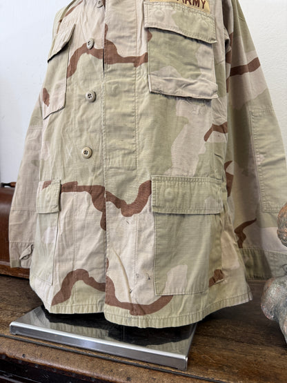 Vintage BDU Camo Jacket Ripstop US Army – L/XL