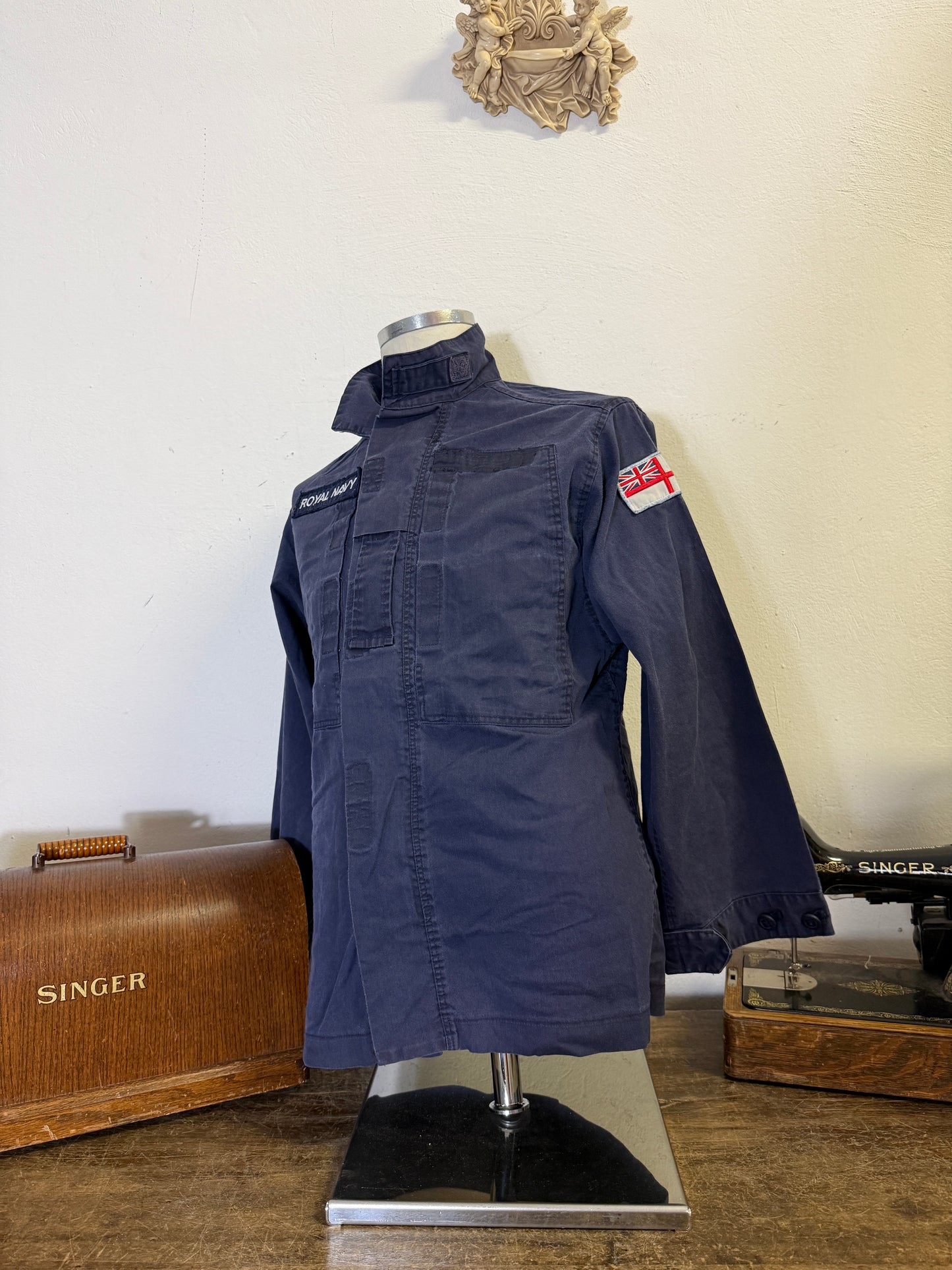 Vintage British Royal Navy Jacket “S”