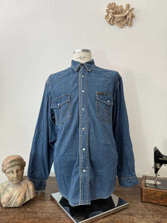 Vintage Wrangler Denim Shirt “L/XL”