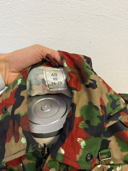 Vintage Swiss Army Camo Jacket M70 “L”