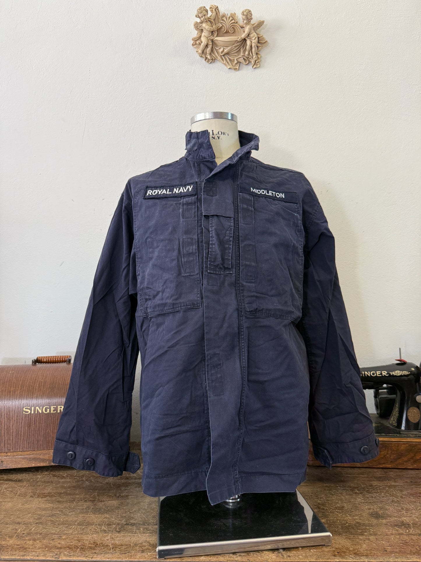 Vintage British Royal Navy Jacket “L”