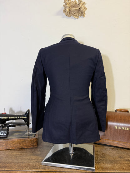 Vintage 90’s Italian Navy Double Breasted Jacket “S”