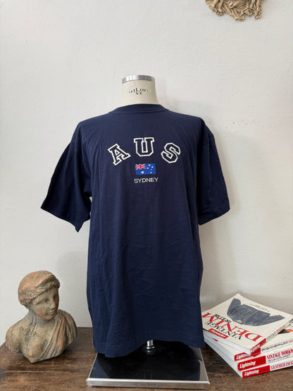 Vintage SYDNEY Tee Made in Australia “XL”