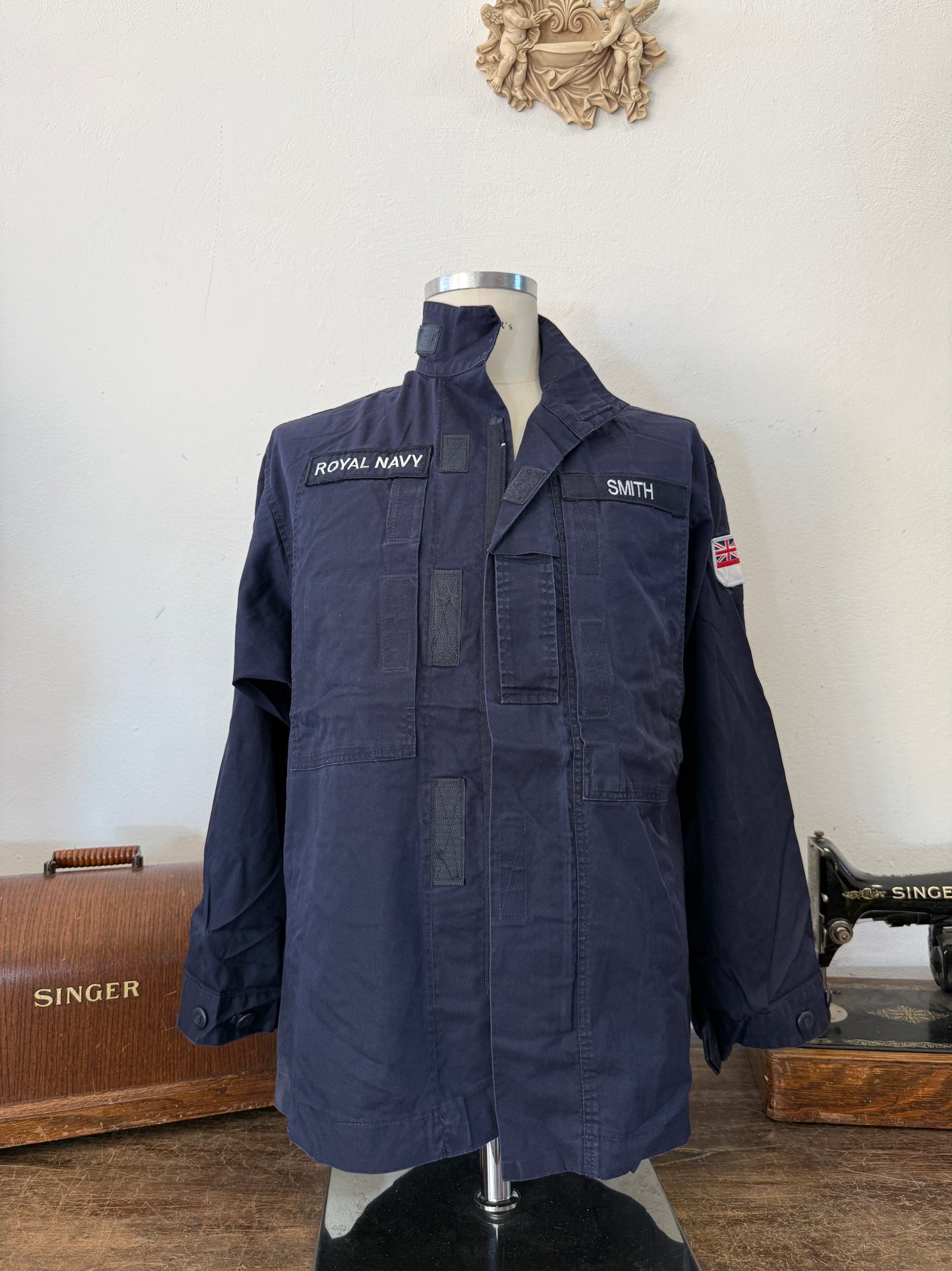 Vintage British Royal Navy Jacket “S/M”