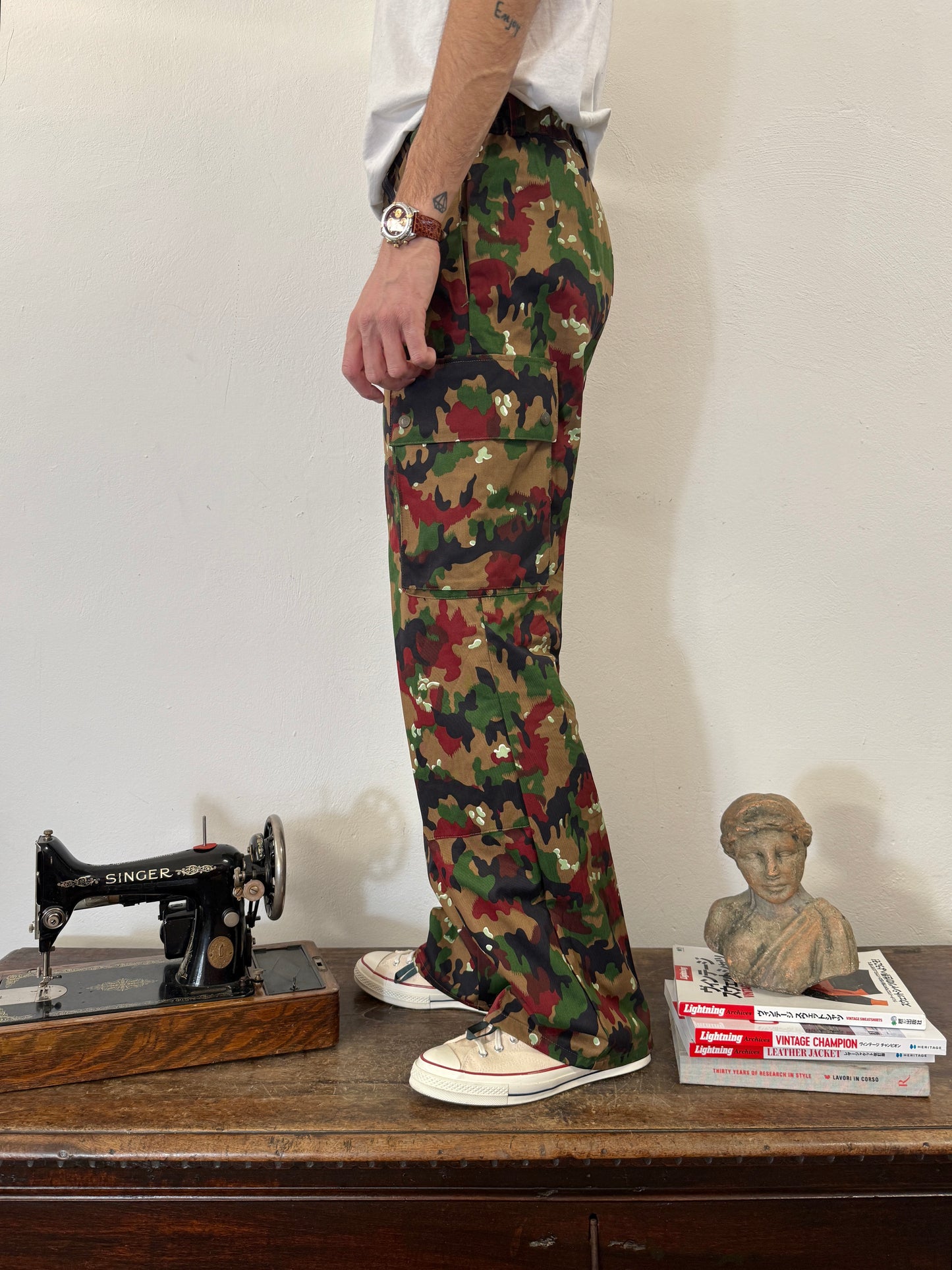 Vintage Swiss Army Camo Pants M83