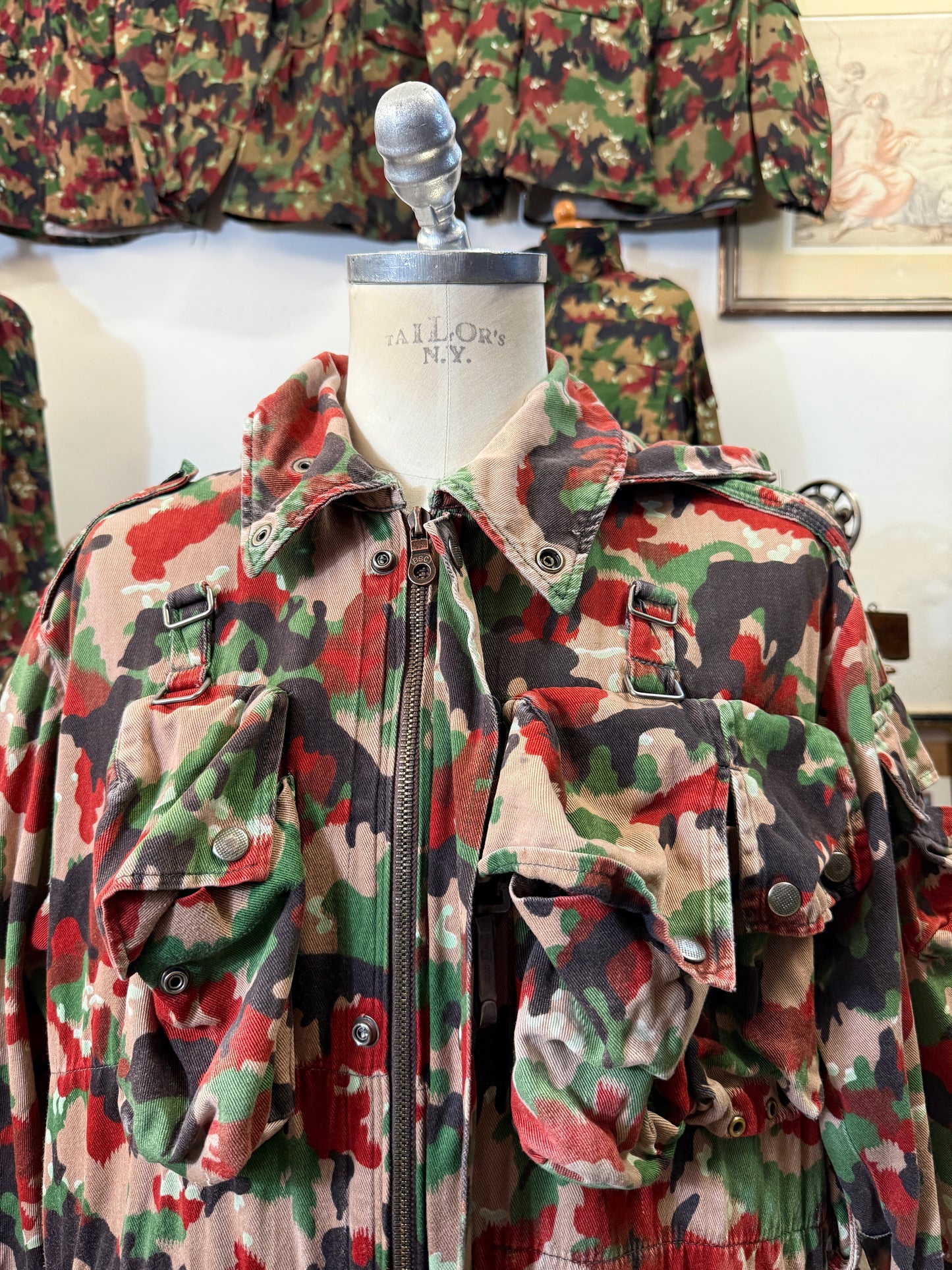 Vintage Swiss Army Camo Jacket M70 “M/L”
