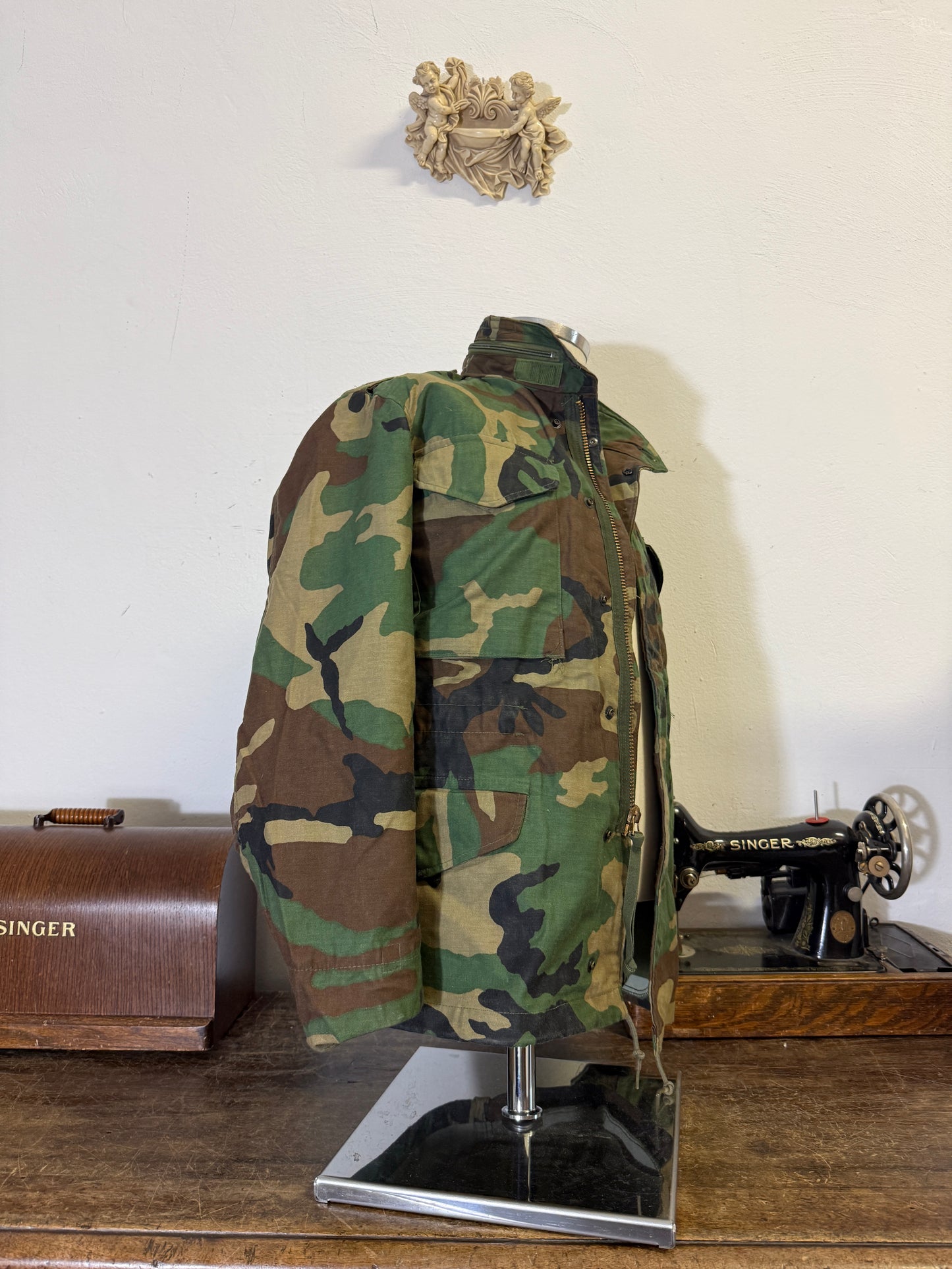 Vintage Woodland Field Jacket M65 Us Army “XS”