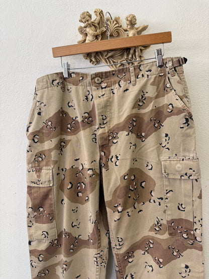 Vintage Desert Chocolate Cargo Pants Us Army “W36”