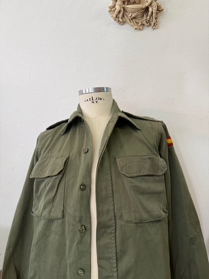 Vintage Spanish Army Shirt “S”