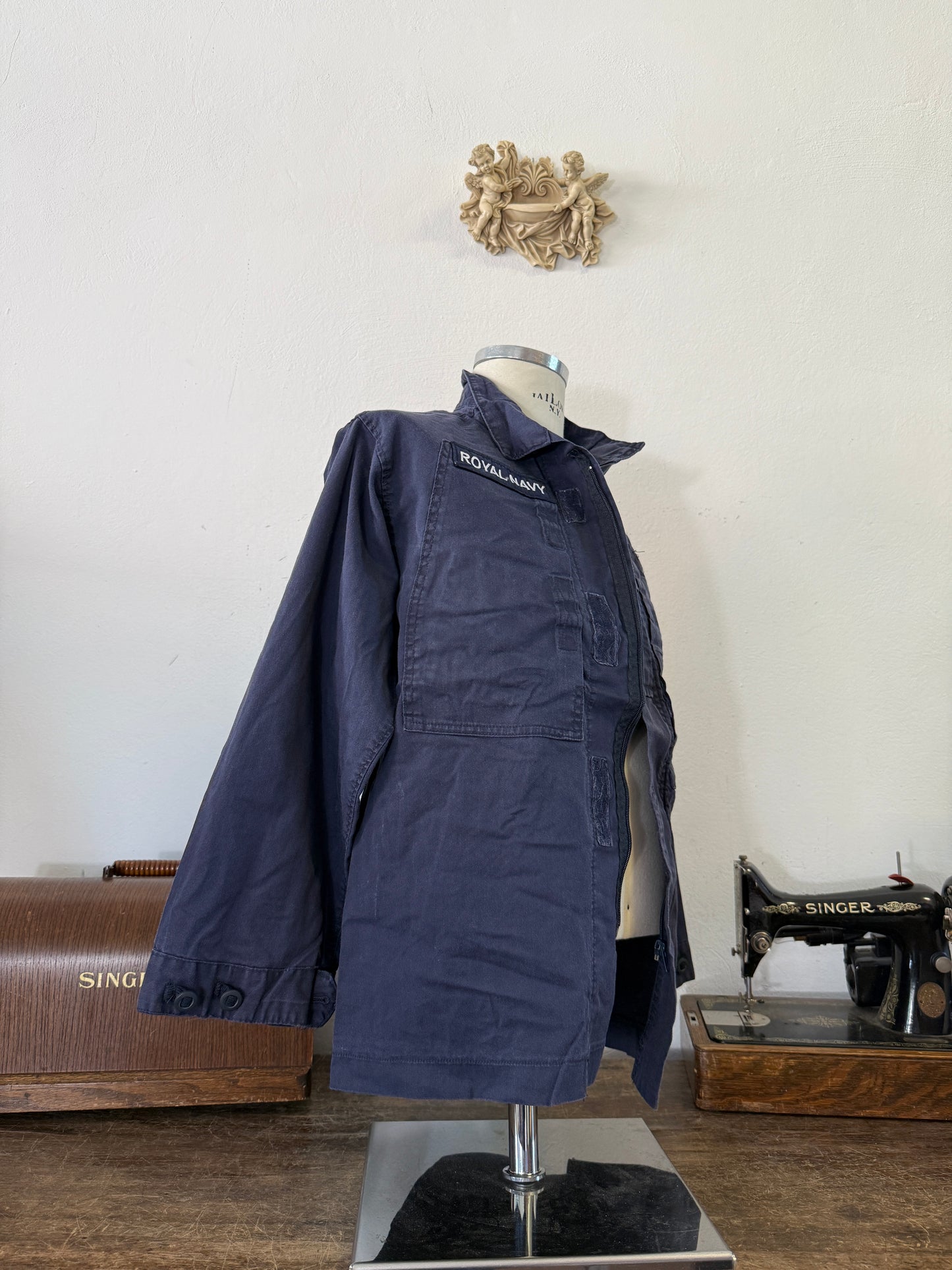 Vintage British Royal Navy Jacket “S/M”