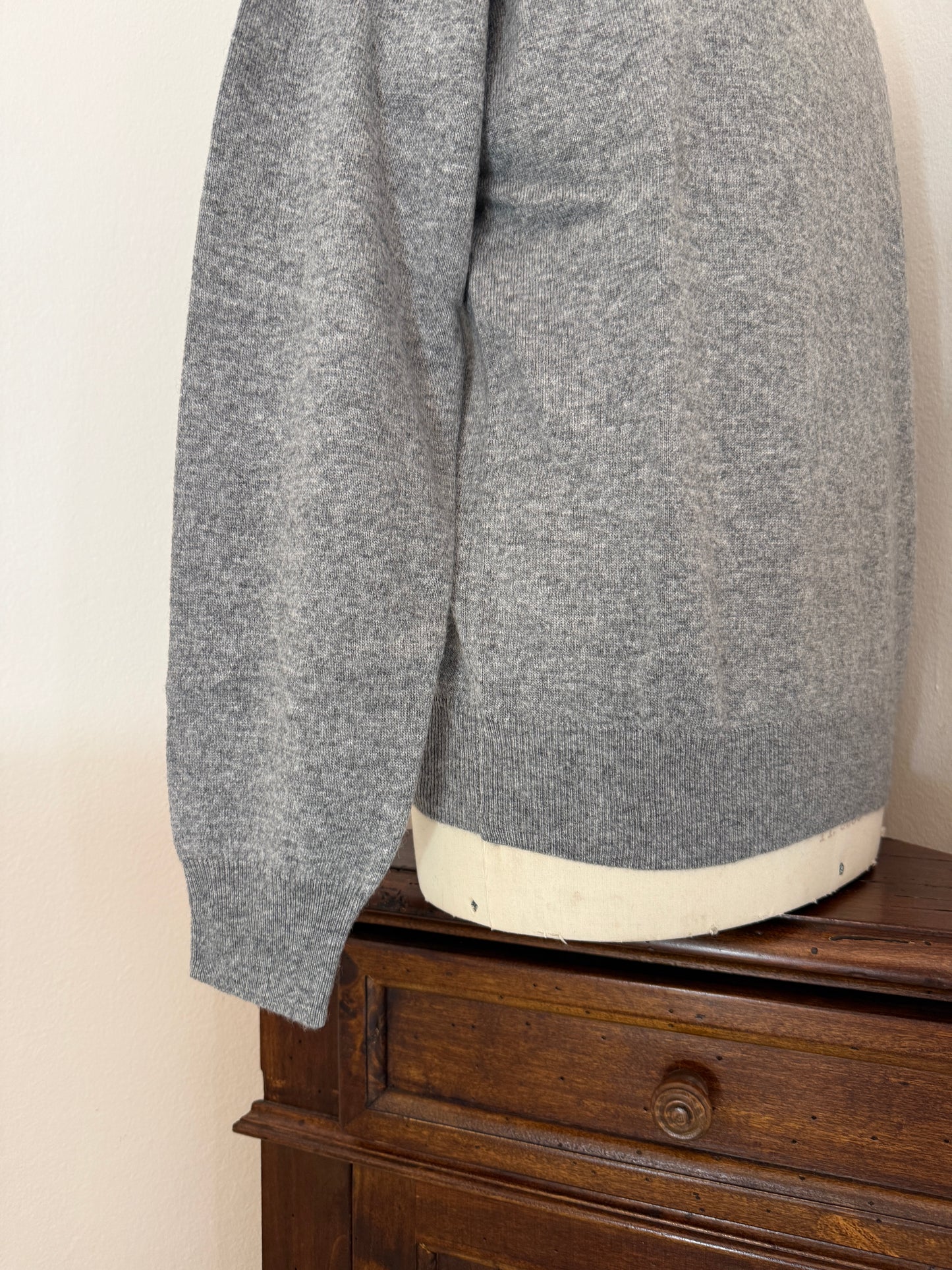 Essential Grey Sweater - Made in Italy