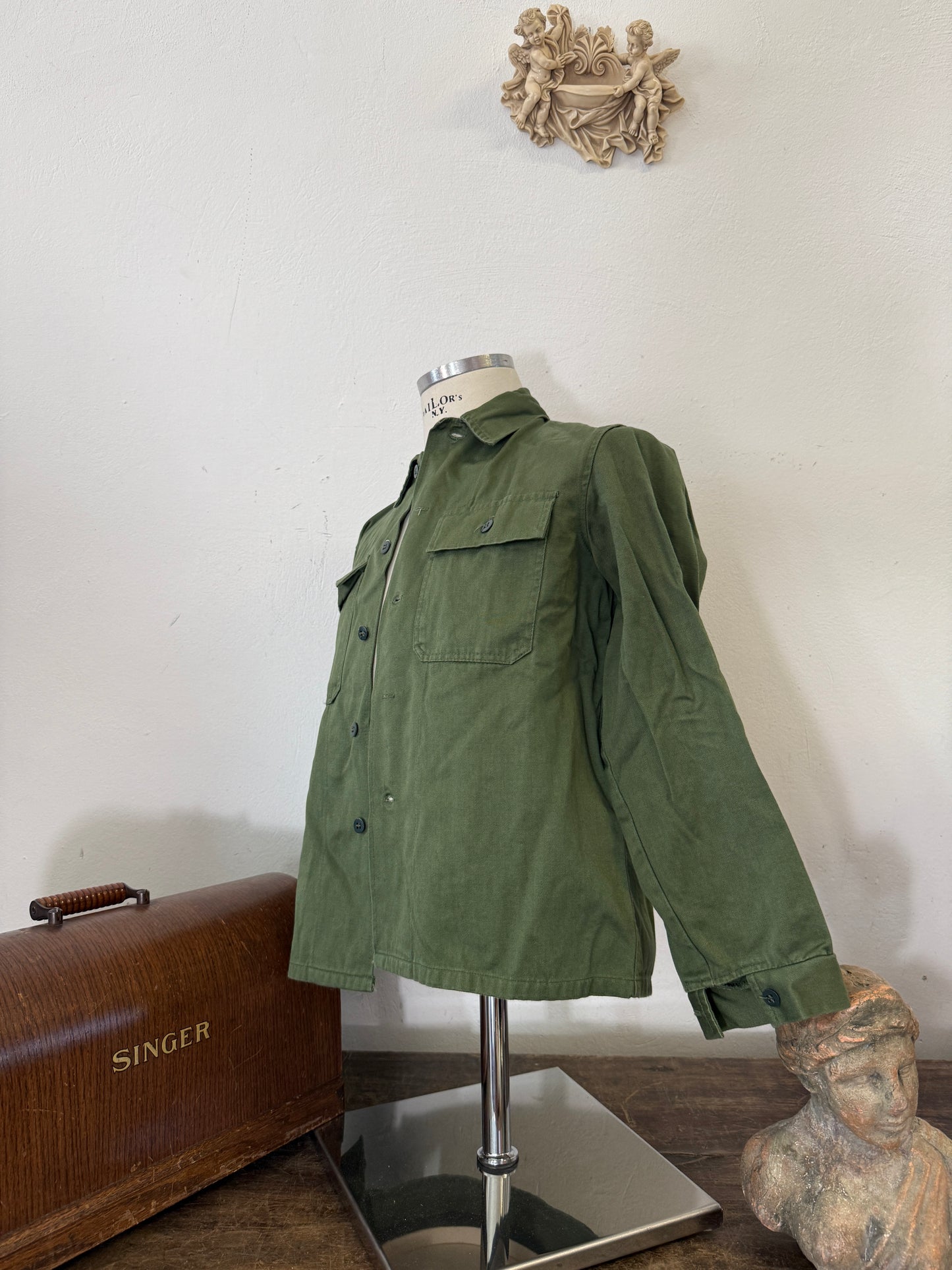 Vintage Spanish Army Shirt “S”