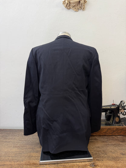 Vintage Italian Navy Double Breasted Jacket “M”