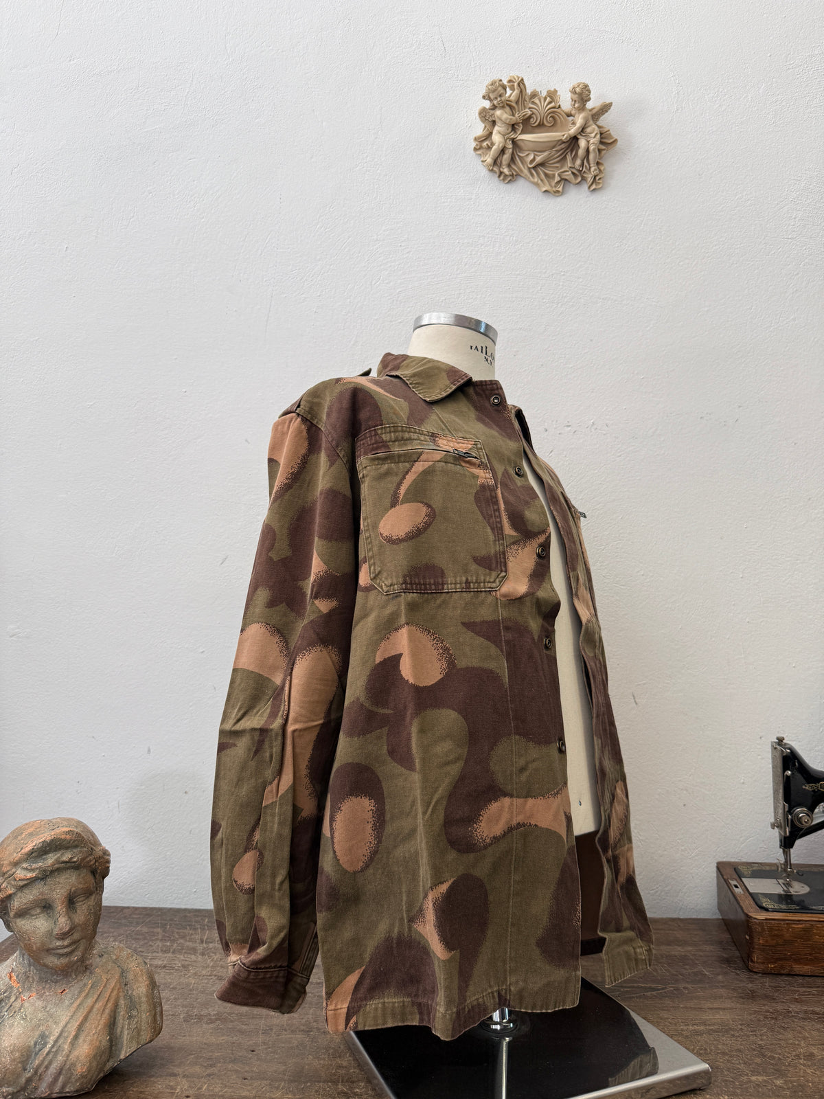 Vintage Hungarian Army Camo Jacket “M/L”