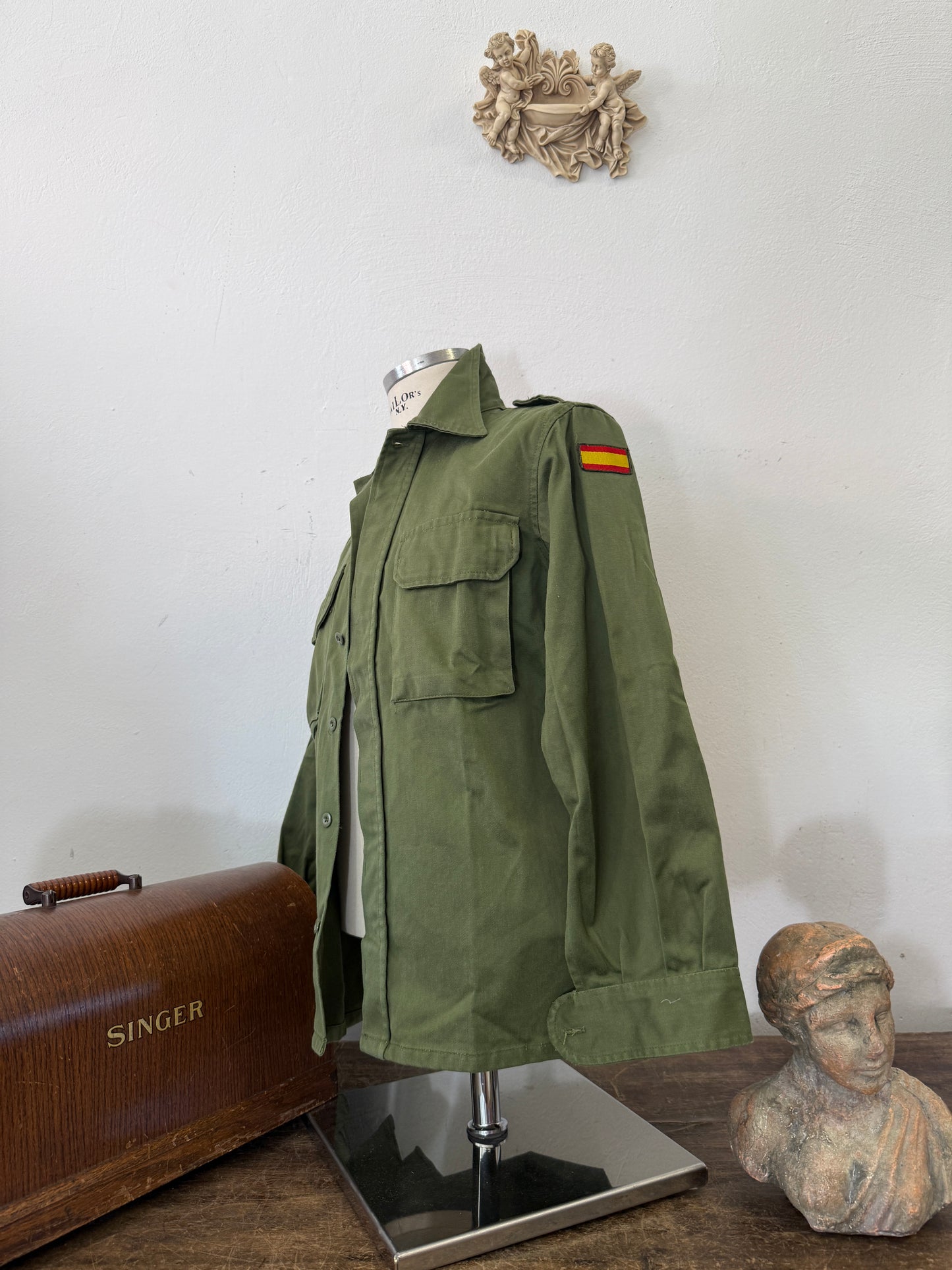 Vintage Spanish Army Shirt “S”