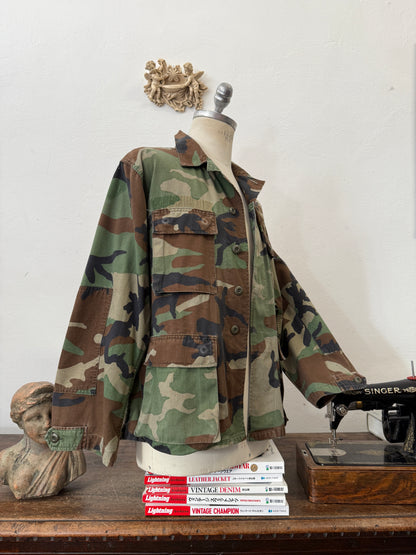 Vintage Woodland Jacket Us Army “M”