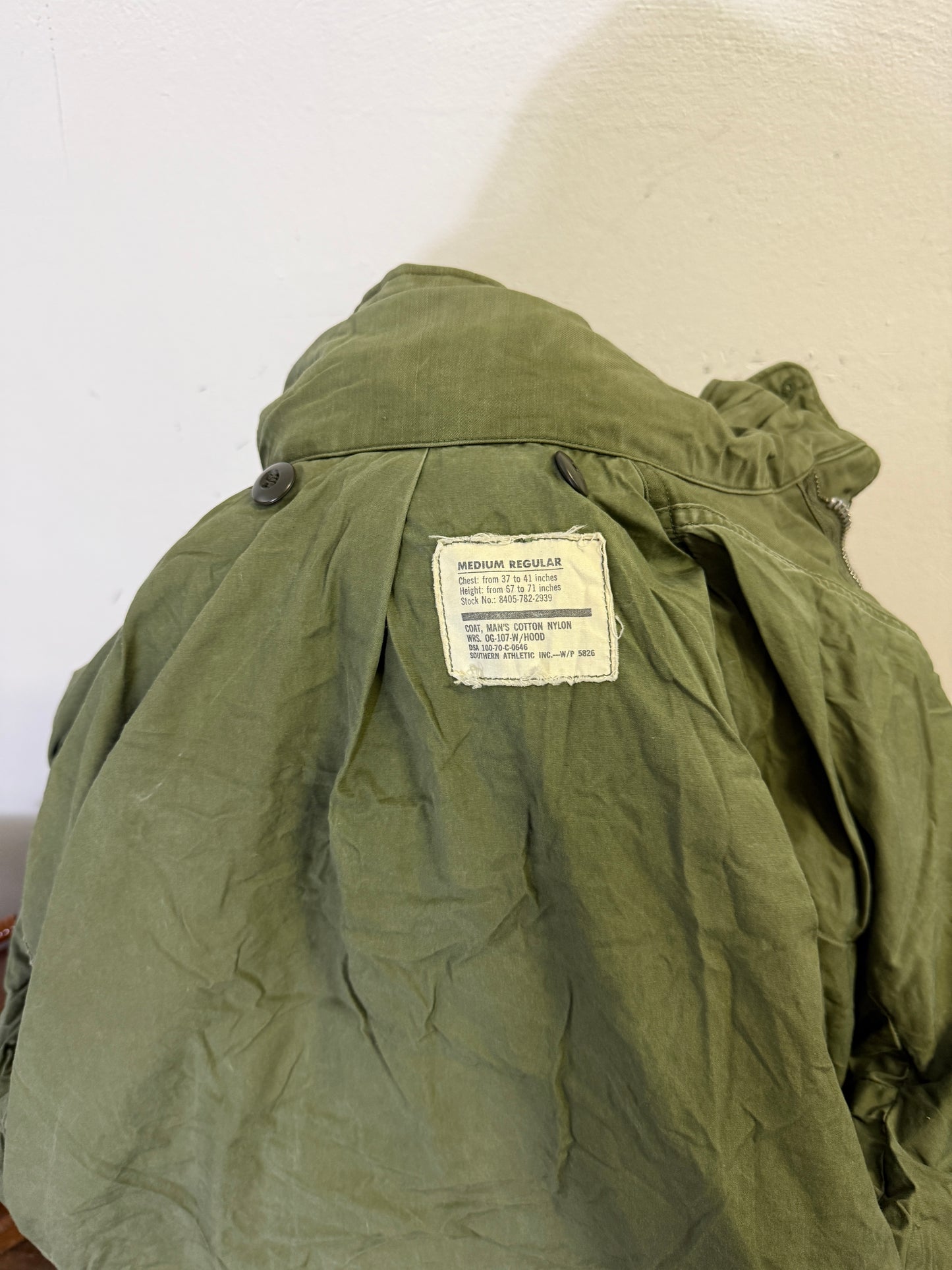 Vintage Field Jacket M65 Us Army “L”