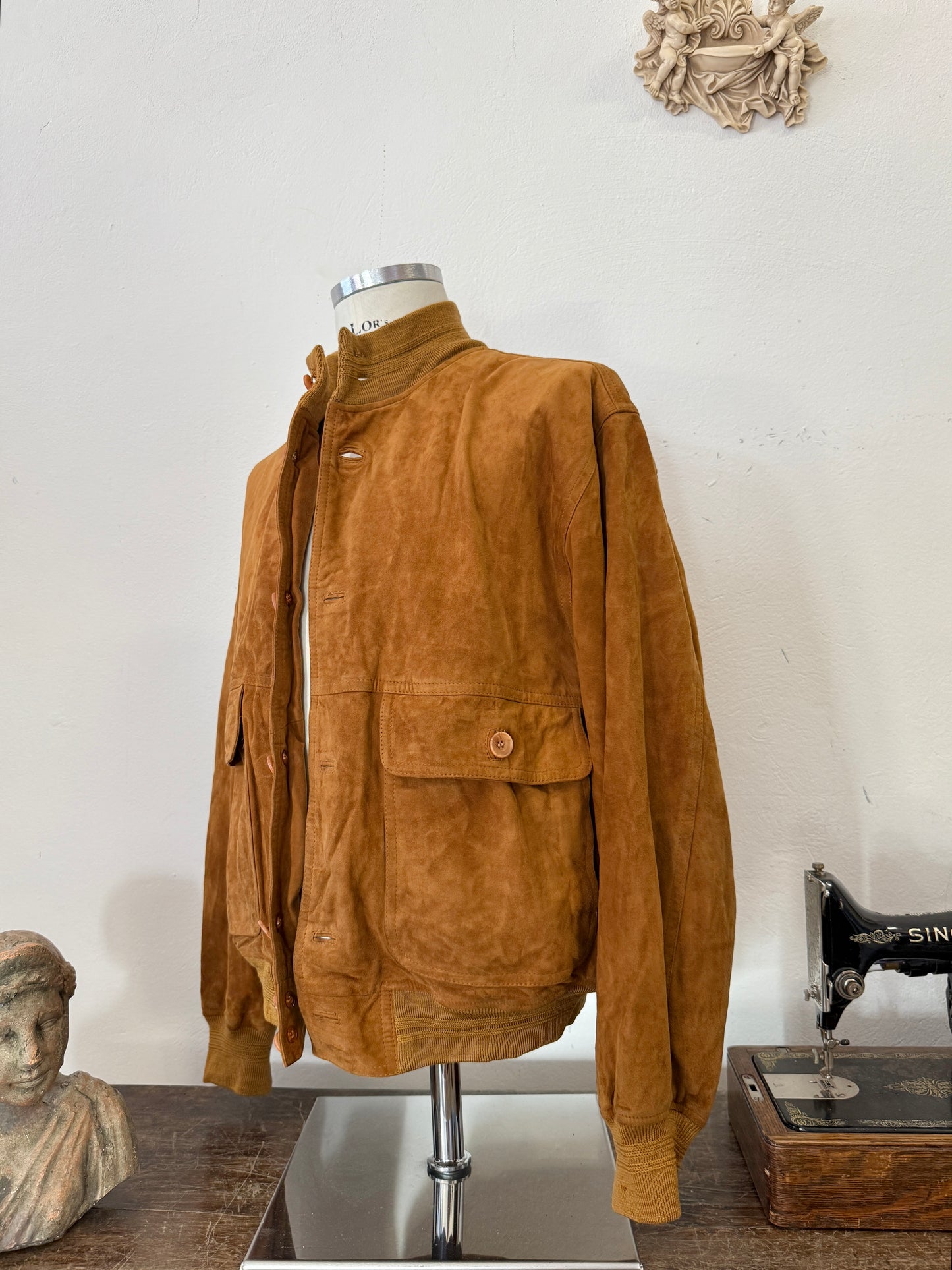 Vintage Suede Jacket “L”