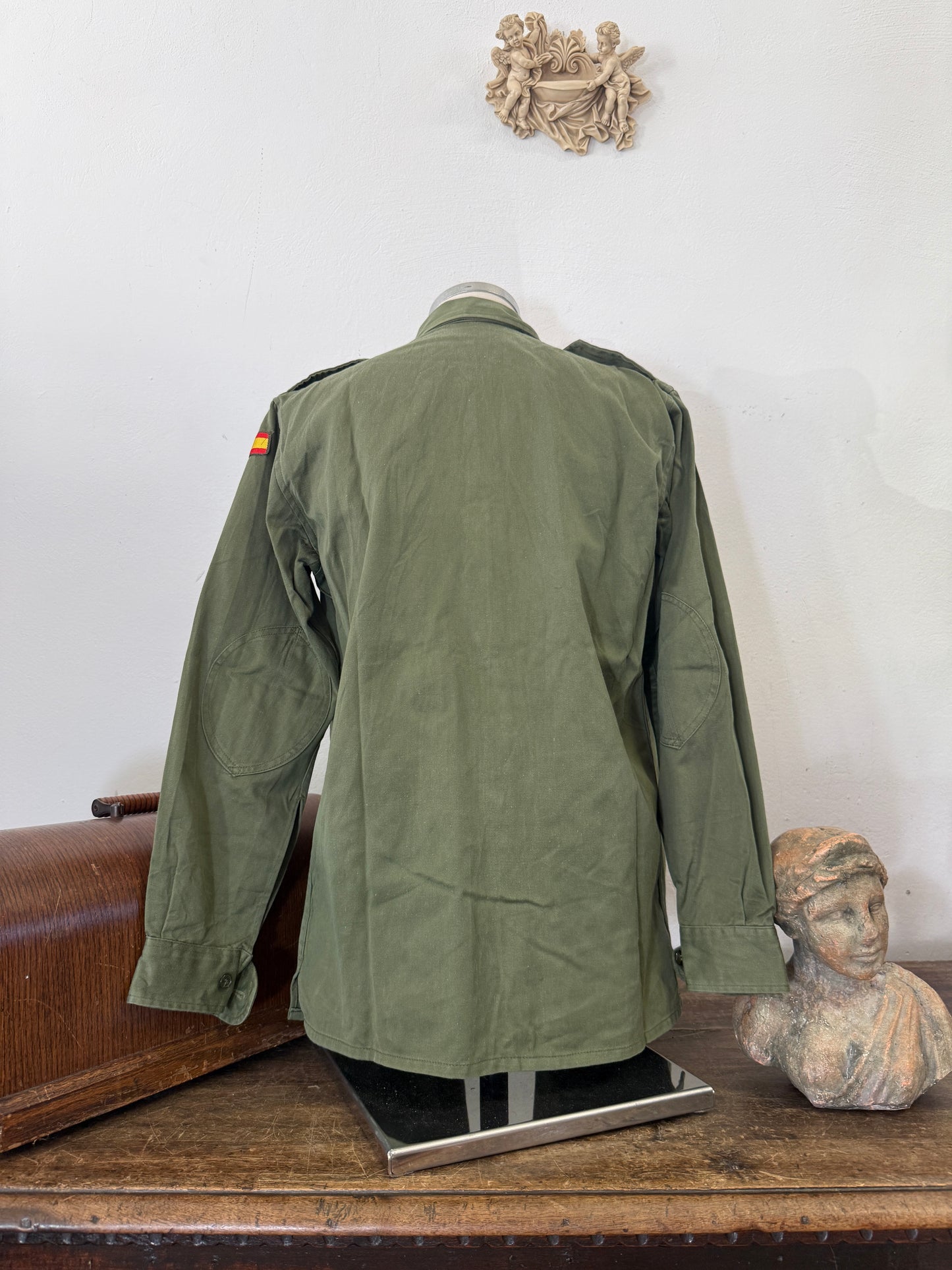 Vintage Spanish Army Shirt “M/L”