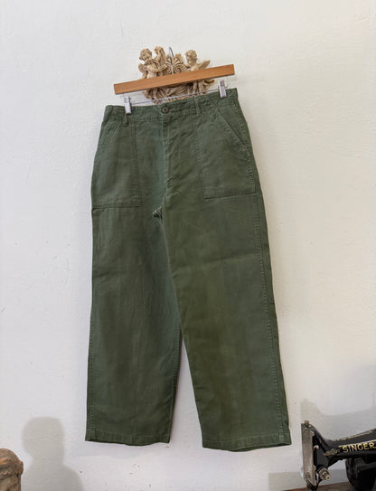 Vintage Og 107 Us Army Fatigue Pants “W32”