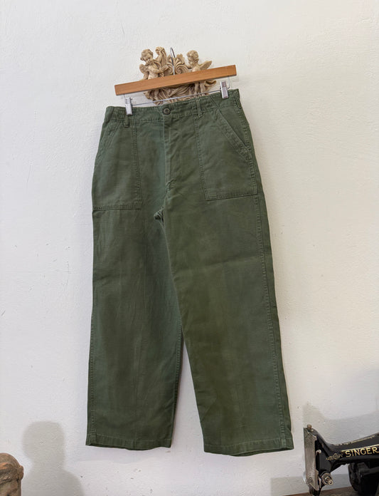 Vintage Og 107 Us Army Fatigue Pants “W32”