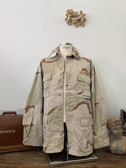Vintage BDU Camo Jacket Ripstop US Army – XL