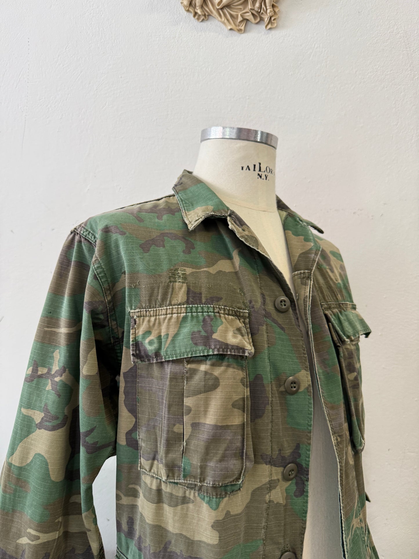 Vintage BDU Camo Jacket Ripstop “S”