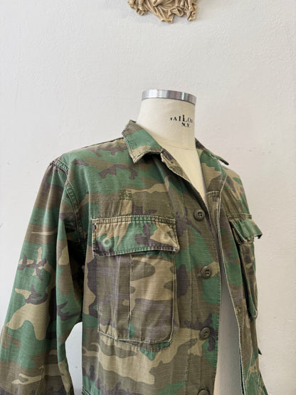 Vintage BDU Camo Jacket Ripstop “S”