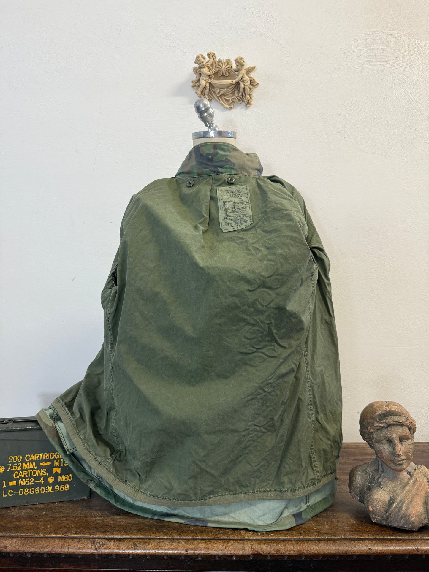 Vintage Woodland Field Jacket M65 Us Army “XL”