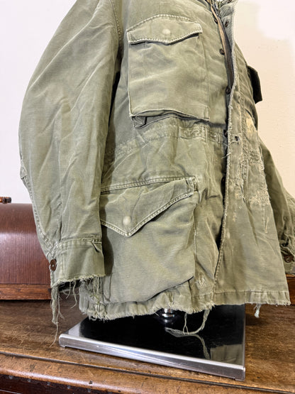 Distressed Vintage Field Jacket M51 US Army “L/XL”