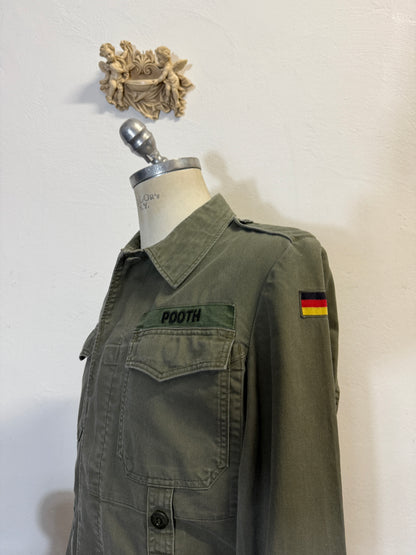 Vintage German Army Moleskin Jacket “L”
