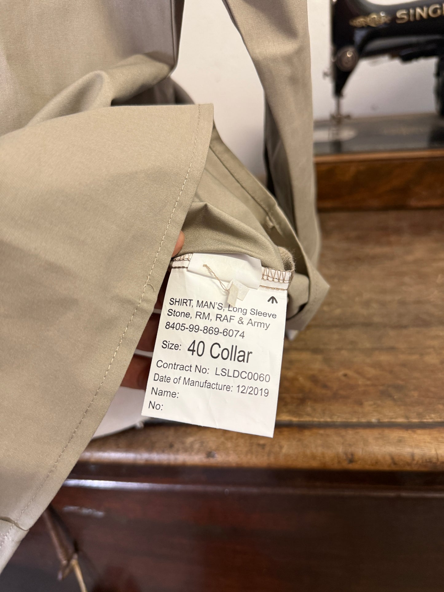 Deadstock British Royal Air Force Shirt “L”