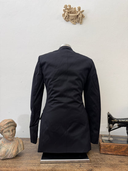 Vintage Italian Navy Double Breasted Jacket “S”
