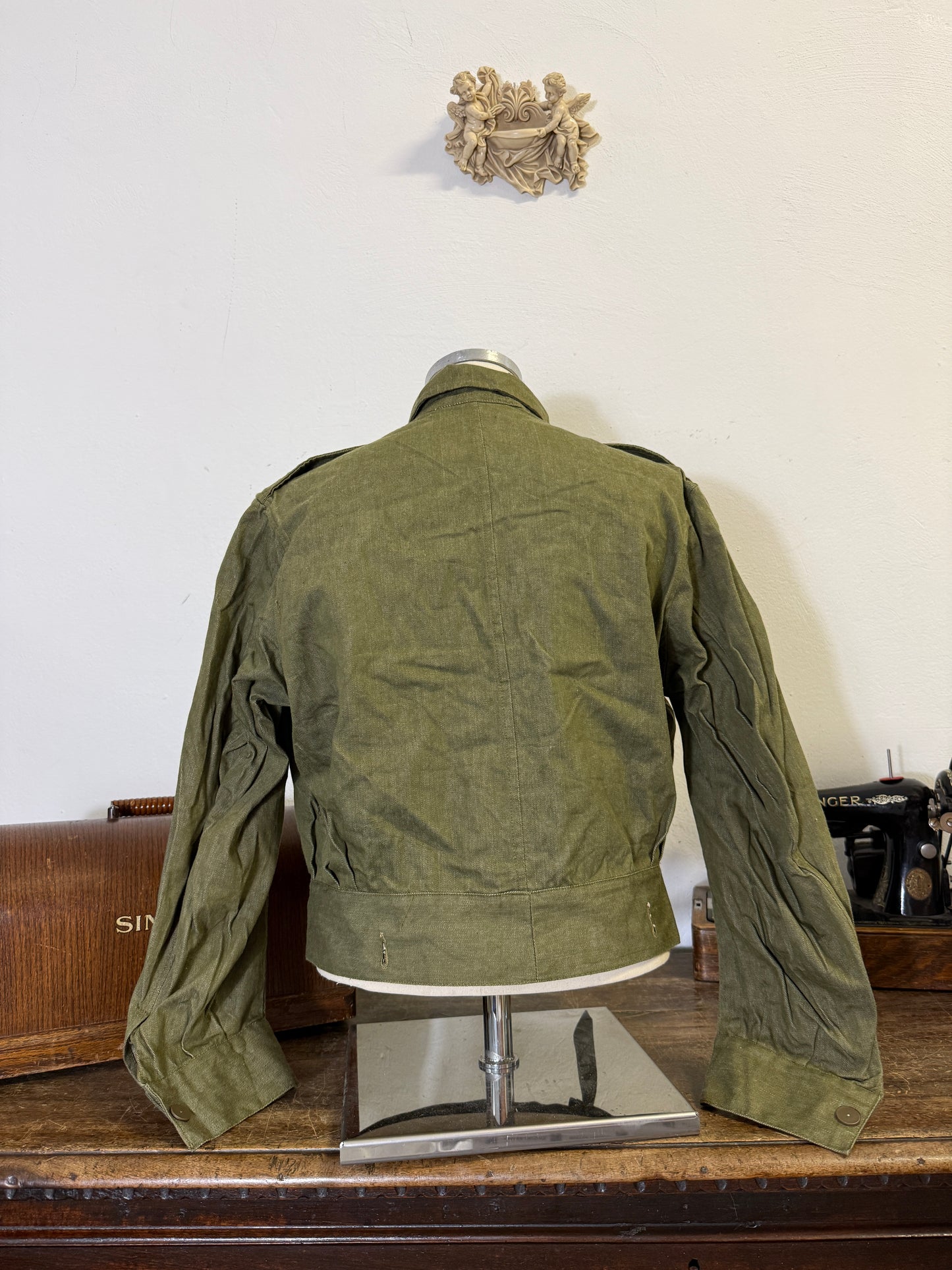 Vintage 50’s Selvedge British Army Jacket “M”