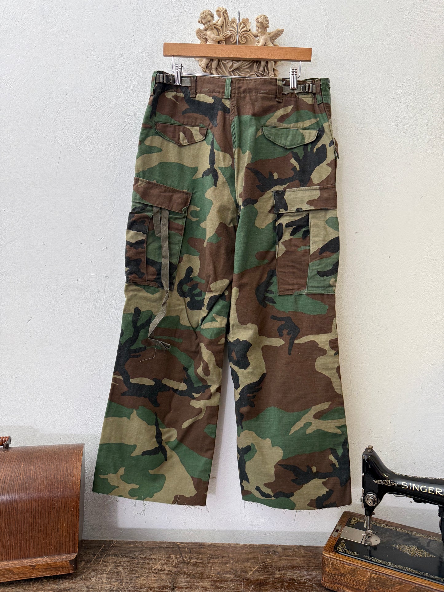 Vintage Woodland Cargo Pants M65 Us Army “W34”