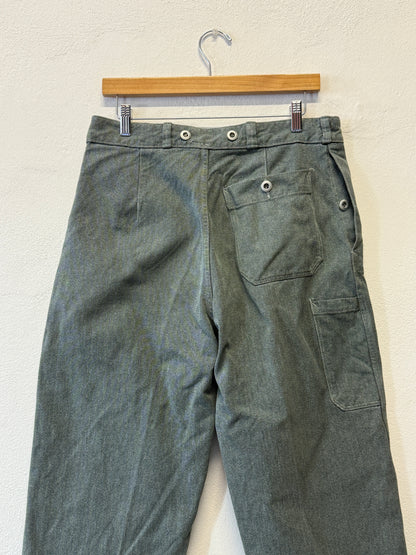 Vintage 60’s Swiss Army Pants “W32”
