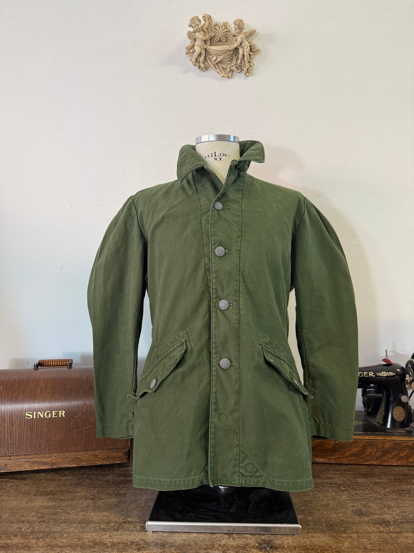 Vintage 60’s Swedish Army Jacket “M”