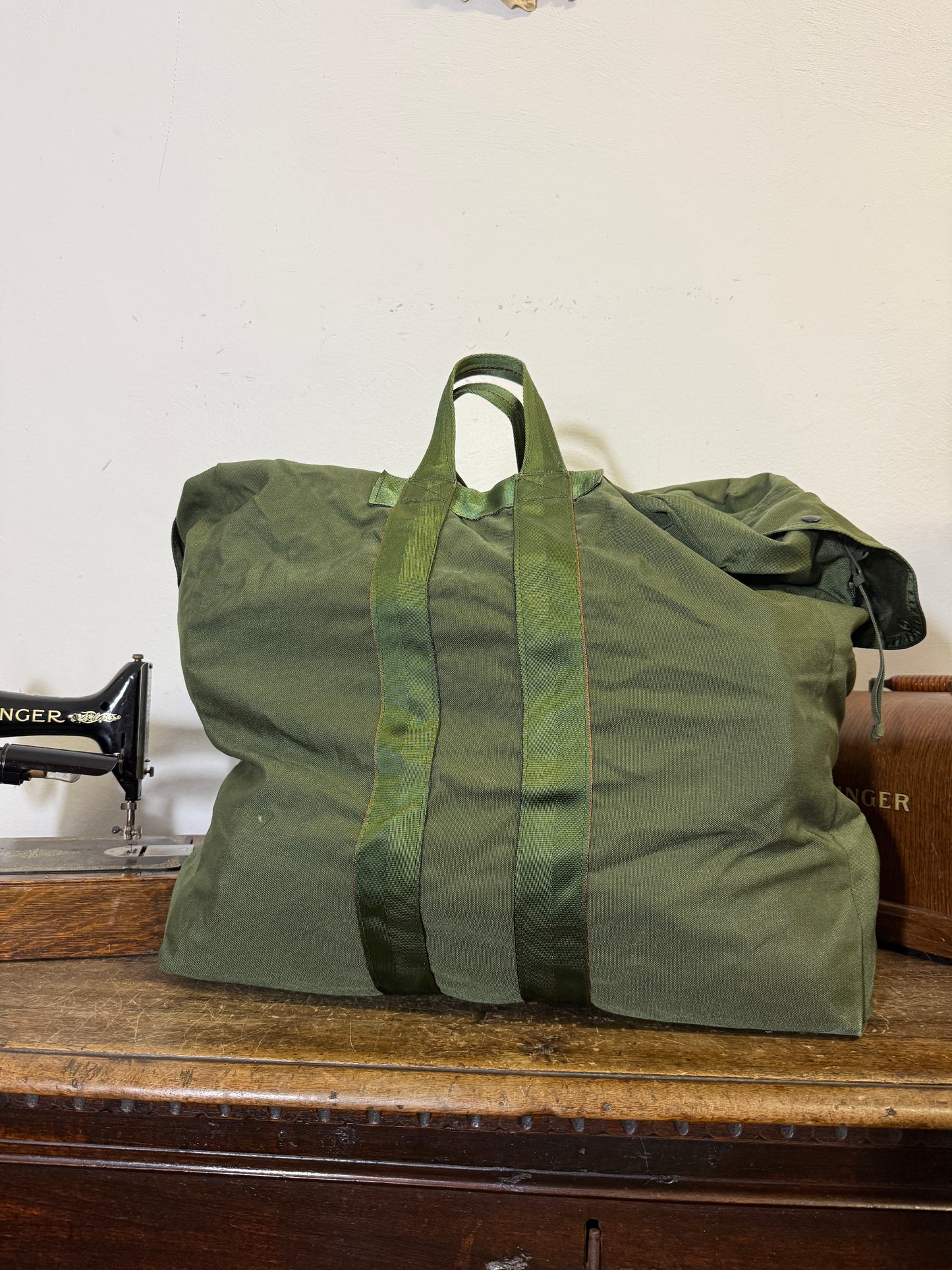 Vintage Nylon Us Flyers Kit Bag