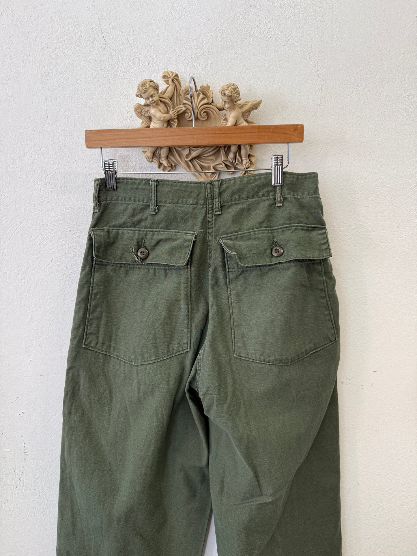 Vintage Og 107 Us Army Fatigue Pants “W29”