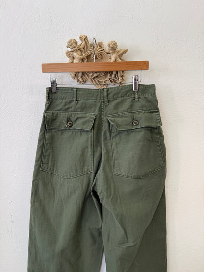 Vintage Og 107 Us Army Fatigue Pants “W29”